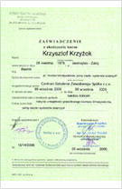 certyfikat