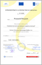certyfikat