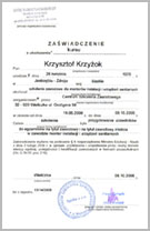 certyfikat