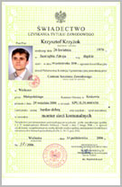 certyfikat