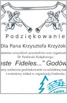 podziekowania